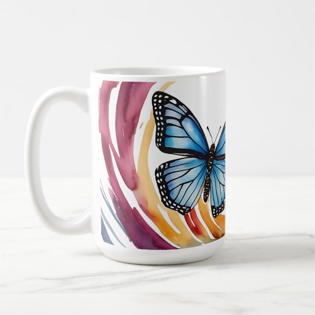 Rise Stronger Themed Coffee Mug (Left)