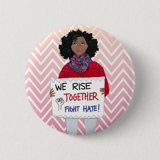 Rise Together 6 Cm Round Badge