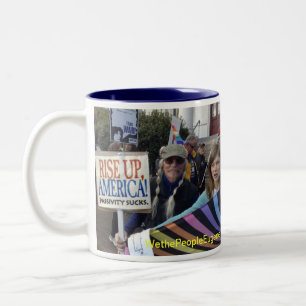 Rise Up America Two-Tone Coffee Mug