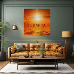 Rise Up And Shine! Wrapped Canvas Wall Art<br><div class="desc">Motivational wrapped canvas wall art will inspire and encourage you daily. Would make a beautiful and thoughtful and encouraging gift for others.</div>
