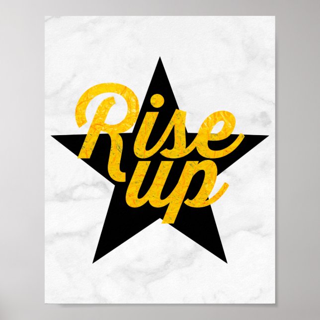 Rise Up Hamilton Poster (Front)