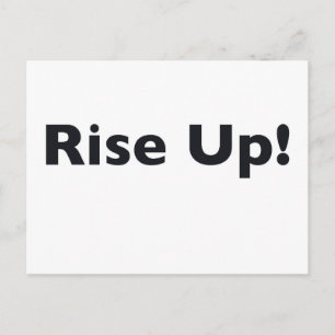 Rise Up! Postcard