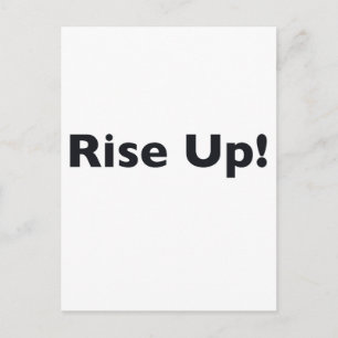 Rise Up! Postcard