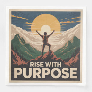 Rise With Purpose Napkin
