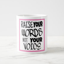 Rise your words a motivational quote Speciality Mu