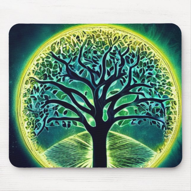 Risen Tree of Life Mousepad (Front)