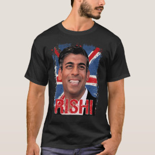 Rishi Sunak British Prime Minister of Conservati T-Shirt