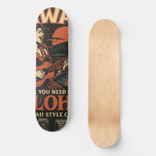 "Rising ALOHA" Debut Album Skateboard