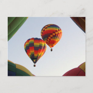Rising Balloons in the Early Hours Postcard