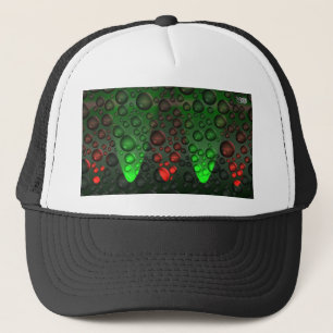 Rising Bubbles Green/Red Cap