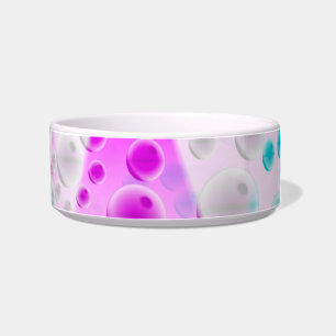 Rising Bubbles (Pink&Blue) Bowl
