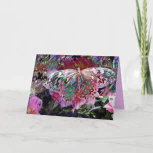 Rising Dawn Butterfly Card