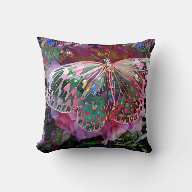 Rising Dawn Butterfly! Cushion (Front)