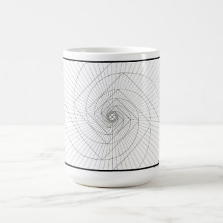 Rising Deosil Fibonacci Spiral Mug