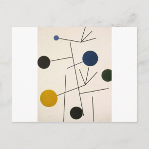 Rising, Falling, Flying by Sophie Taeuber-Arp Postcard