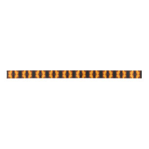 Rising Flames Abstract Satin Ribbon