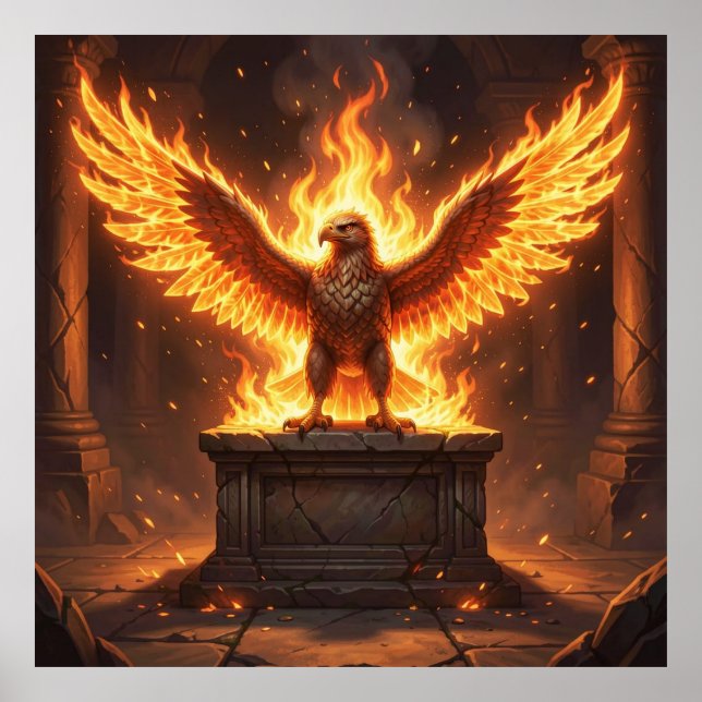 Rising from the Ancient Ash Poster (Front)