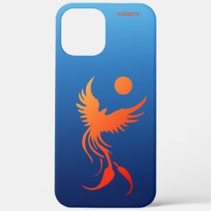 Rising Phoenix in Flames iPhone 12 Pro Max Case