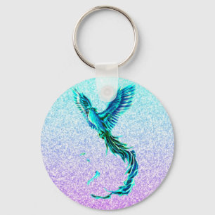 Rising phoenix  key ring