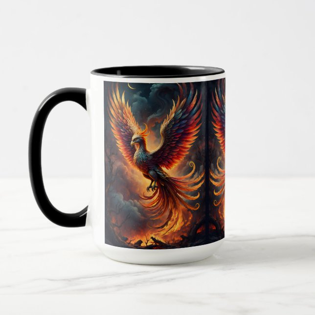Rising Phoenix Mug (Left)
