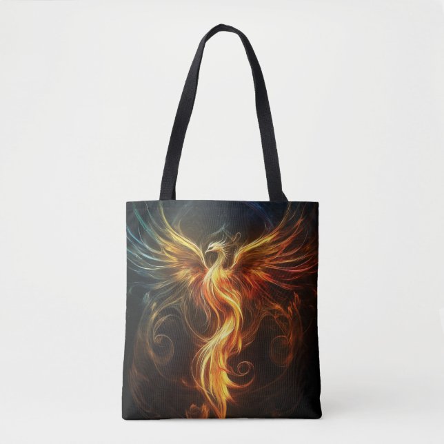 Rising Phoenix Tote Bag (Front)