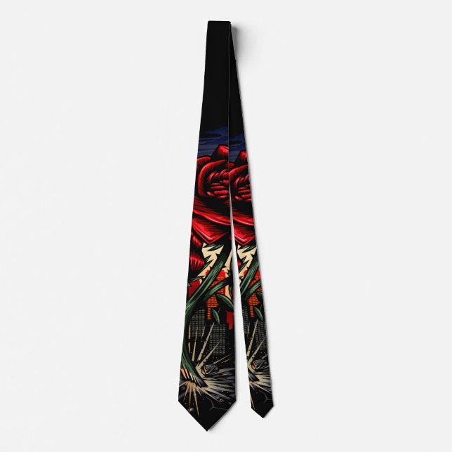 Rising Rose Tie (Front)