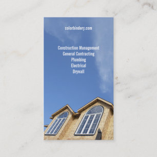 Rising Sky Contractor Business Card