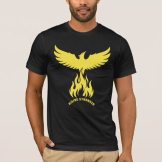 Rising Stronger Phoenix Inspirational Resilience  T-Shirt