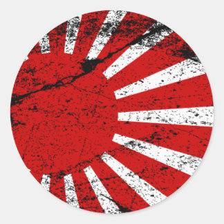 Rising Sun Classic Round Sticker