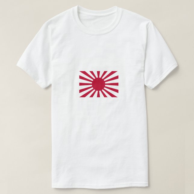 Rising Sun Flag(Kyokujitsu-ki) T-Shirt (Design Front)