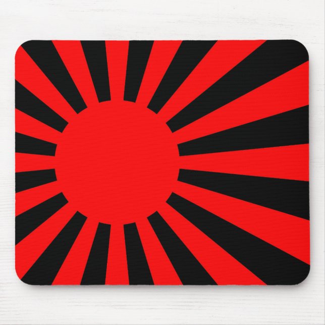 Rising Sun Flag Mouse Pad (Front)