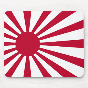 Rising Sun Flag Mouse Pad