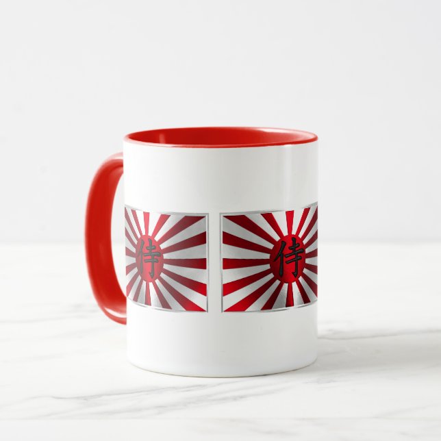 Rising Sun Flag Mug (Front Left)
