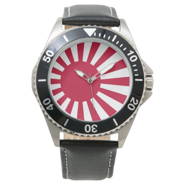 Rising sun flag watch (Front)
