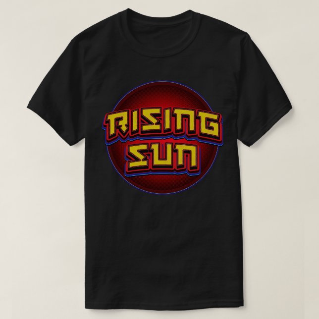 Rising Sun Japan T-Shirt (Design Front)