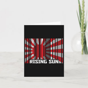 Rising Sun Karate Rcode  Card