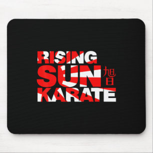 Rising Sun Karate Sunburst Mouse Pad