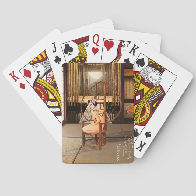 Rising Sun Playing Cards (Back)