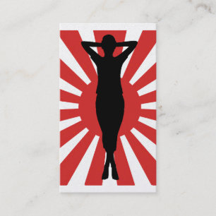 Rising Sun Yoga #2 Premium Gold Business Card