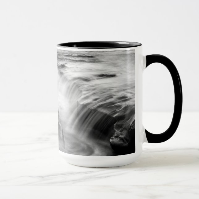 Rising Tide At The Beach Mug (Right)