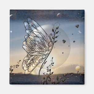 Rising to the Stars Butterfly! Magnet