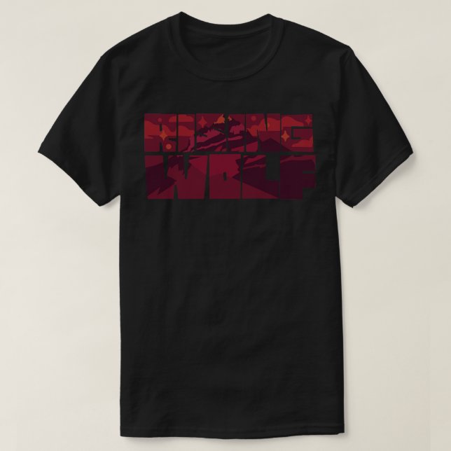 Rising Wolf T-Shirt (Design Front)