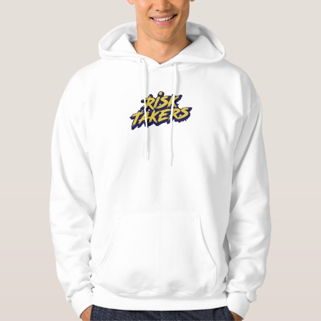 "Risk Takers" Graffiti Street Art Hoodie (Front)