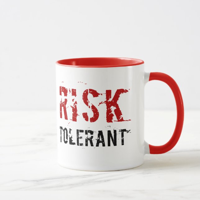 Risk Tolerant - mug (Right)