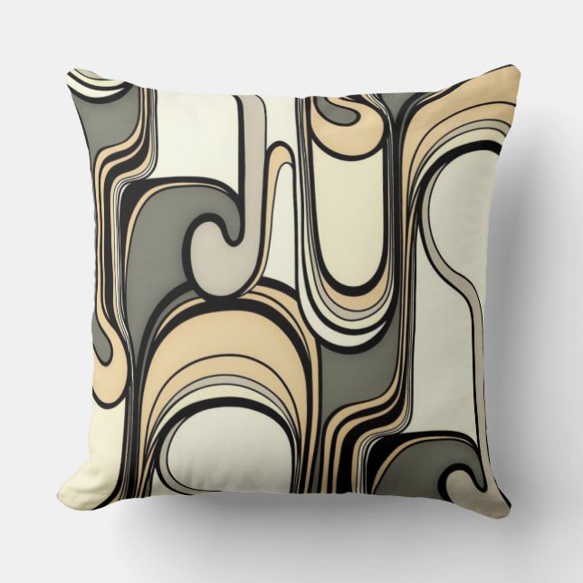 Risky Business Curves Cushion (Front)