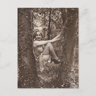 Risqué Vintage  photo Postcard