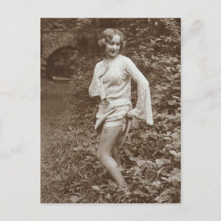 Risqué Vintage  photo Postcard