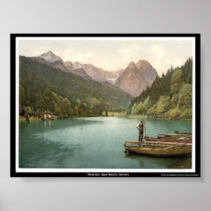 Rissersee,  Upper Bavaria, Germany Poster