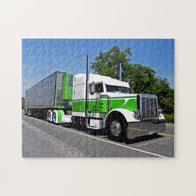 Rissler White & Green 379 Puzzle (Horizontal)