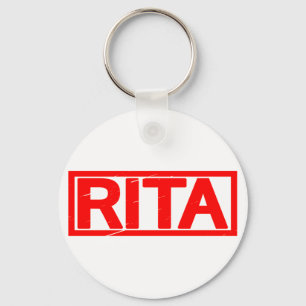 Rita Stamp Key Ring